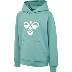 hummel hmlCUATRO Hoodie Kinder 7135 - mineral blue 104