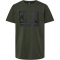 hummel hmlFSK LOW T-Shirt Jungen 6297 - forest night 116