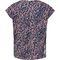 hummel hmlFSK HOP T-Shirt Mädchen 7206 - black iris/zephyr 116