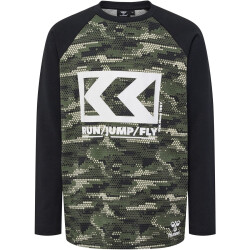 hummel hmlFSK BOYS Sweatshirt Jungen 6297 - forest night 104