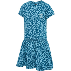 hummel hmlFLOWY AOP kurzarm Kleid Mädchen 7058 -...