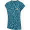 hummel hmlFLOWY AOP T-Shirt Mädchen 7058 - blue coral 104