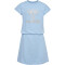 hummel hmlFLOWY Kleid Mädchen 8293 - cerulean 104