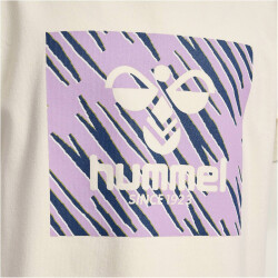 hummel hmlFLOWY RUFFLE T-Shirt Mädchen 1506 - birch 104