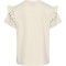 hummel hmlFLOWY RUFFLE T-Shirt Mädchen 1506 - birch 104