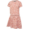 hummel hmlJUMPY AOP kurzarm Kleid Mädchen 6113 - copper brown 104
