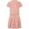 hummel hmlJUMPY AOP kurzarm Kleid Mädchen 6113 - copper brown 104