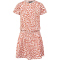 hummel hmlJUMPY AOP kurzarm Kleid Mädchen 6113 - copper brown 104