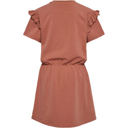 hummel hmlJUMPY kurzarm Kleid Mädchen 6113 - copper...
