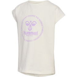 hummel hmlJUMPY T-Shirt M&auml;dchen 9806 - marshmallow 134