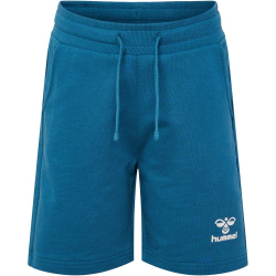 hummel hmlFLOW Sweatshorts Jungen 7058 - blue coral 104