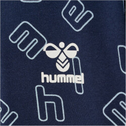 hummel hmlFLOW AOP T-Shirt Jungen 1009 - black iris 104