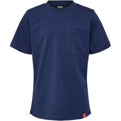 hummel hmlRUSH T-Shirt Jungen 1009 - black iris 104