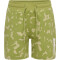 hummel hmlRUSH AOP Sweatshorts Jungen 6156 - green olive 104