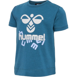 hummel hmlDREAM Baby-T-Shirt 7058 - blue coral 62