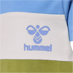hummel hmlGLAD BLOCK Baby-T-Shirt 7118 - silver lake blue 104