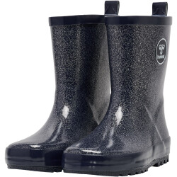 hummel Rubber Boot Glitter Gummistiefel Kinder 1009 - black iris 27