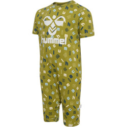hummel hmlGLADLY kurzarm Baby-Strampler 6156 - green...