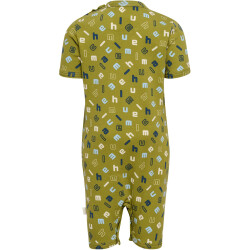 hummel hmlGLADLY kurzarm Baby-Strampler 6156 - green...
