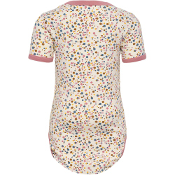 hummel hmlKAREN AOP kurzarm Baby-Body 8014 - turtledove 56