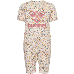 hummel hmlKAREN AOP kurzarm Baby-Strampler 8014 - turtledove 56
