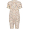 hummel hmlKAREN AOP kurzarm Baby-Strampler 8014 - turtledove 56