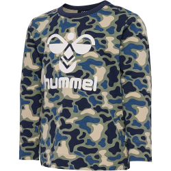 hummel hmlSTEEN AOP Baby-Sweatshirt 8062 - vetiver 62