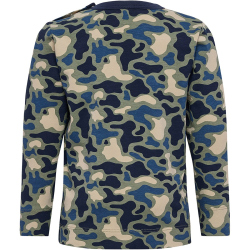 hummel hmlSTEEN AOP Baby-Sweatshirt 8062 - vetiver 62