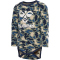 hummel hmlSTEEN AOP langarm Baby-Body 8062 - vetiver 62