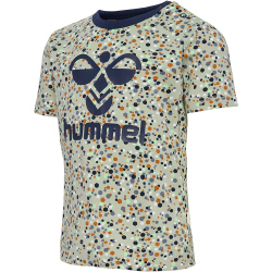 hummel hmlMADS AOP Baby-T-Shirt 0521 - desert sage 104