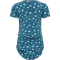 hummel hmlDREAM AOP kurzarm Baby-Body 7058 - blue coral 62