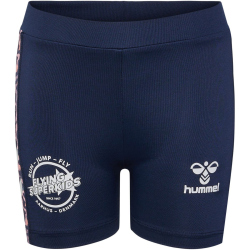 hummel hmlFSK JOY Fitnessshorts M&auml;dchen 1009 - black iris 104