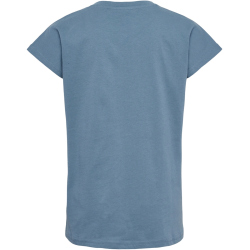 hummel hmlMALIN T-Shirt Mädchen 6471 - blue mirage 104