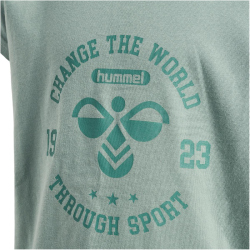 hummel hmlMALIN T-Shirt Mädchen 6607 - chinois green...