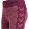 hummel hmlCLEA Seamless Mid-Waist Leggings Damen 3491 - grape wine/crushed berry mel L
