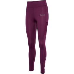 hummel hmlMT CHIPO Mid Waist Tights Damen 3506 - grape...