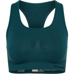 hummel hmlSHAPING Seamless Sport-Top Damen 6470 - deep teal XS