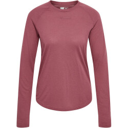 hummel hmlMT VANJA langarm Fitnessshirt Damen 3176 - crushed berry L