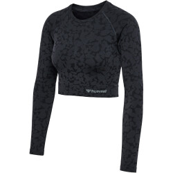 hummel hmlMT PI Seamless Cropped Funktionsshirt Damen...