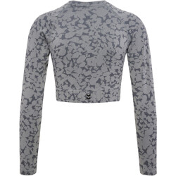 hummel hmlMT PI Seamless Cropped Funktionsshirt Damen...