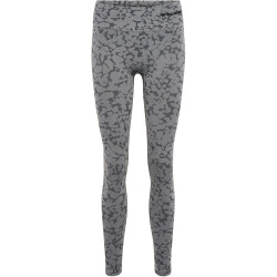 hummel hmlMT PI Seamless Mid Waist Tights Damen 2858 - sharkskin L