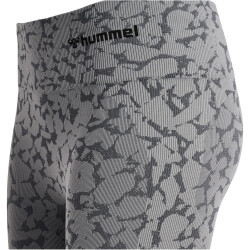 hummel hmlMT PI Seamless Mid Waist Tights Damen 2858 - sharkskin L