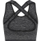 hummel hmlMT UNA Seamless Sport-BH Damen 2508 - black melange S
