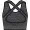 hummel hmlMT UNA Seamless Sport-BH Damen 2508 - black melange XS