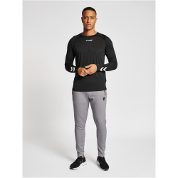hummel hmlMT INTERVAL Tapered Jogginghose Herren 2006 - grey melange L