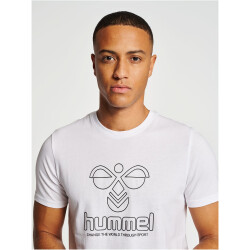 hummel hmlCONS Graphic T-Shirt Herren 9001 - white XXL