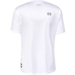 hummel hmlCOURT T-Shirt Herren 9001 - white XL