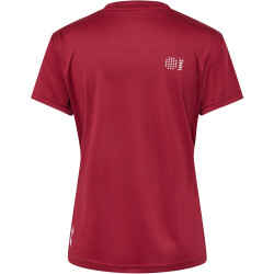 hummel hmlCOURT T-Shirt Damen 4863 - rhubarb L