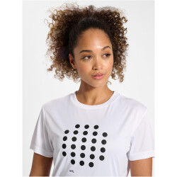 hummel hmlCOURT T-Shirt Damen 9001 - white XS