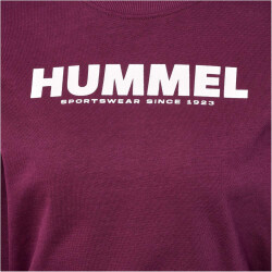 hummel hmlEGACY Sweatshirt Damen 3506 - grape wine L